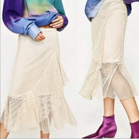 Zara mesh skirt Clearance